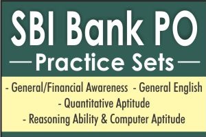 SBI PO Practice Sets