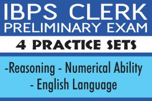 IBPS Clerk Preliminary Practice Set